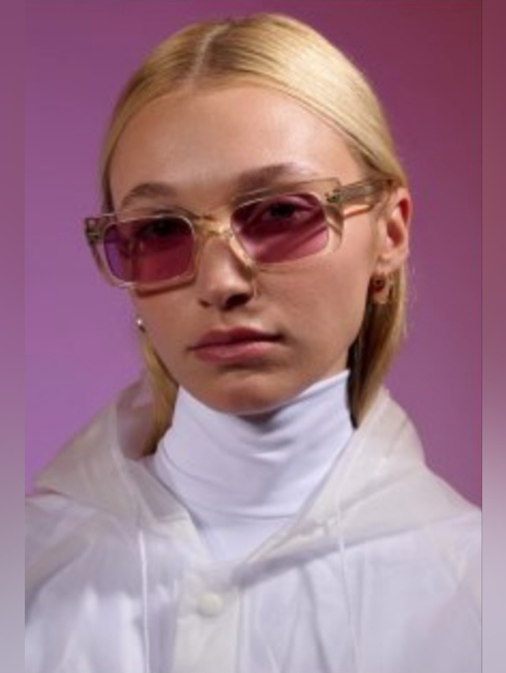 NEW Garrett Leight California Sunglasses Pure Glass Rectangle GL3030 49-21-135 - Picture 3 of 14